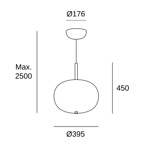 Подвесной светильник LEDS C4 Ilargi, 00-6460-93-F9, Light дерево, 2700 K, 25.4 Вт