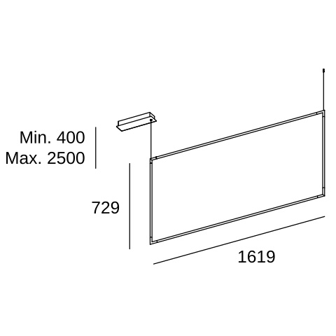 Подвесной светильник LEDS C4 Configurator, 00-8271-05-M1, черный, 3000 K, 115.3 Вт
