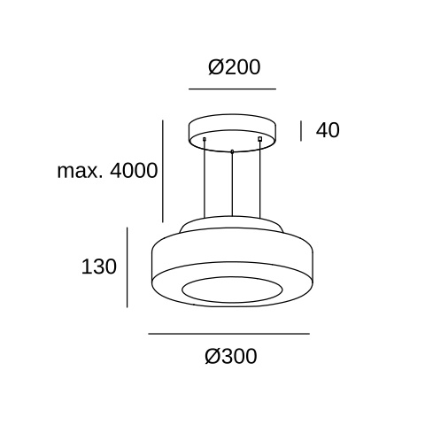 Корпус LEDS C4 Strata, 00-8457-05-15, черный, 33 Вт