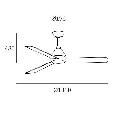 Потолочная люстра LEDS C4 Tupai, 30-4863-81-81, Satin никель