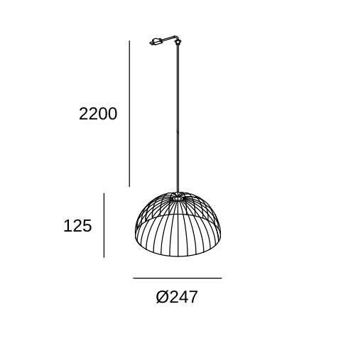 Подвесной светильник LEDS C4 Contrast for Deltatrack, 71-8484-93-14, Light дерево, 15 Вт